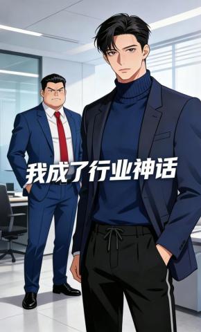 短剧《我成了行业神话》海报