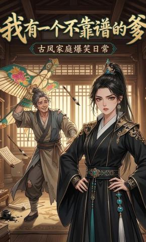 短剧《我有一个不靠谱的爹》海报