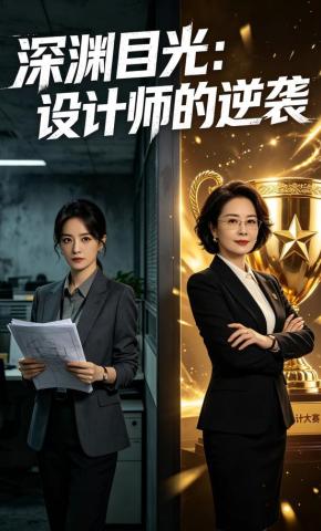 短剧《深渊目光：设计师的逆袭》海报