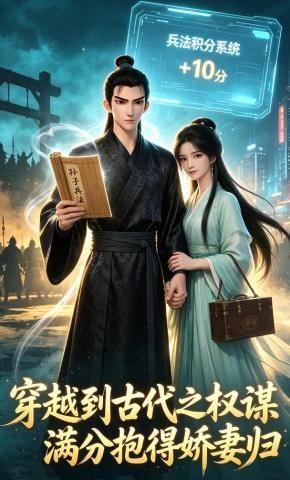 短剧《穿越到古代之权谋满分抱得娇妻归》海报