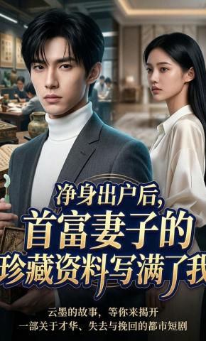 短剧《净身出户后，首富妻子的珍藏资料写满了我》海报