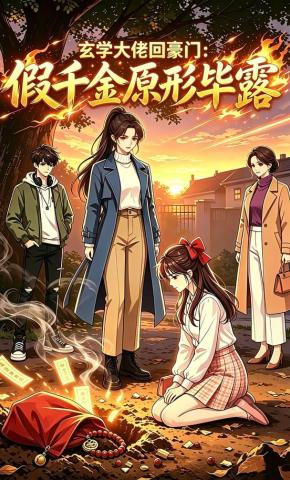 短剧《玄学大佬回豪门：假千金原形毕露》海报