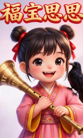 短剧《福宝思思》海报