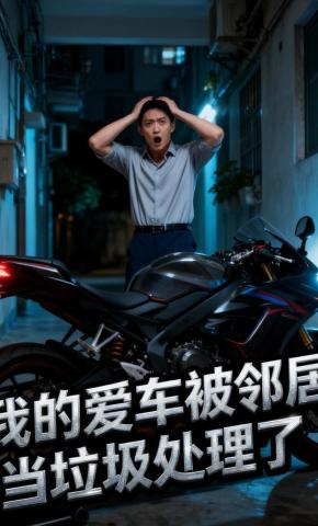 短剧《我的爱车被邻居当垃圾处理了》海报