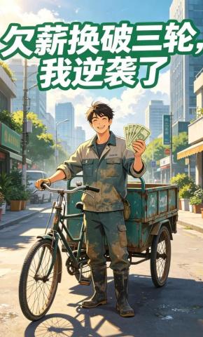 短剧《欠薪换破三轮，我逆袭了》海报