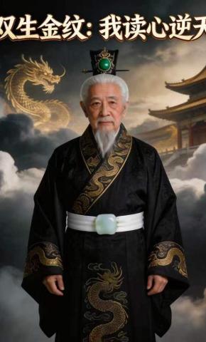 短剧《双生金纹，我读心逆天》海报