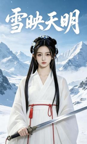 短剧《雪映天明》海报