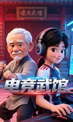 短剧《电竞武馆》海报