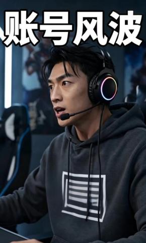 短剧《账号风波》海报