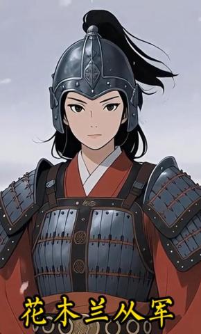 短剧《花木兰从军》海报