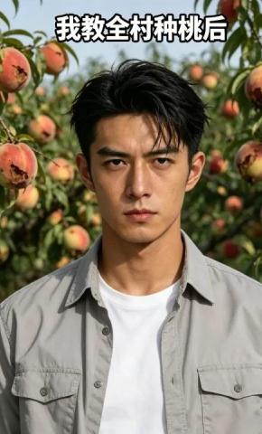 短剧《我教全村种桃后》海报