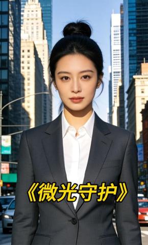 短剧《微光守护》海报