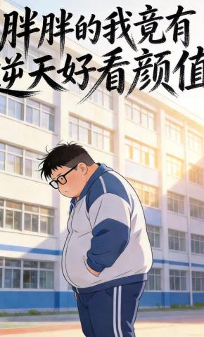 短剧《胖胖的我竟有逆天好看的颜值》海报