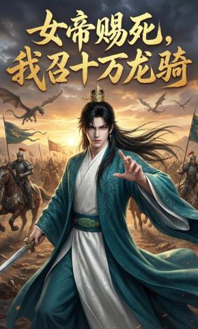 短剧《女帝赐死，我召十万龙骑》海报