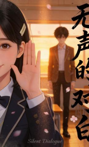 短剧《无声的对白》海报