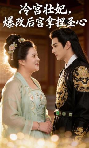 短剧《冷宫壮妃，爆改后宫拿捏圣心》海报