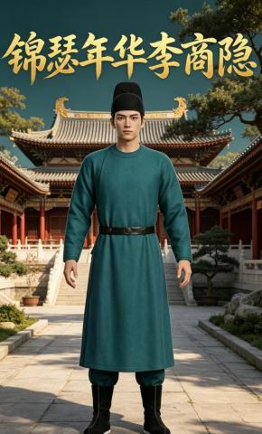 短剧《锦瑟年华李商隐》海报