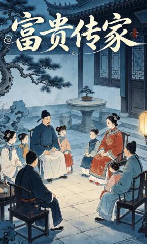 短剧《富贵传家》海报