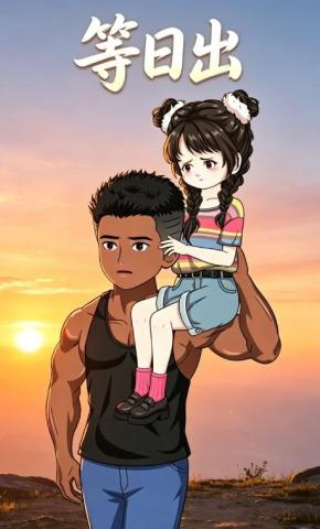 短剧《等日出》海报