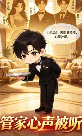 短剧《管家心声被听》海报