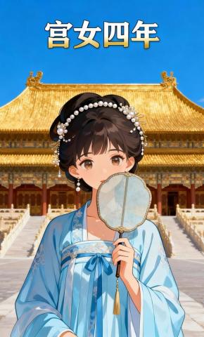 短剧《宫女四年》海报