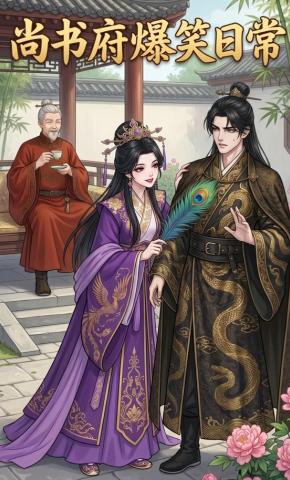 短剧《尚书府爆笑日常》海报