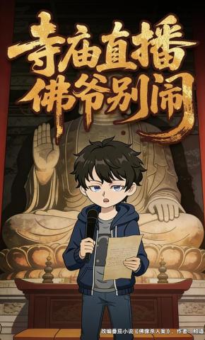 短剧《寺庙直播，佛爷别闹》海报