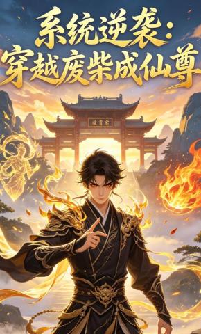 短剧《系统逆袭：穿越废柴成仙尊》海报