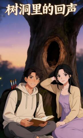 短剧《树洞里的回声》海报