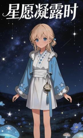短剧《星愿凝露时》海报