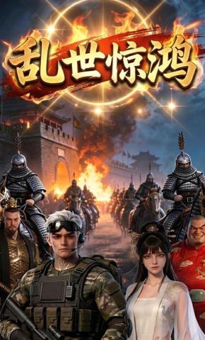 短剧《乱世惊鸿》海报