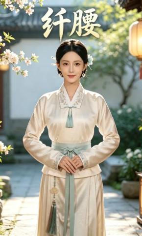 短剧《纤腰》海报