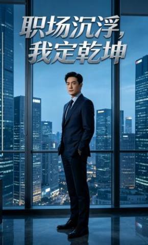 短剧《职场沉浮，我定乾坤》海报