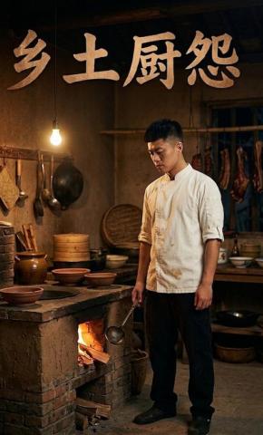 短剧《乡土厨怨》海报