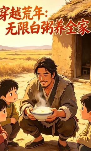 短剧《穿越荒年：无限白粥养全家》海报