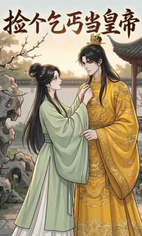 短剧《捡个乞丐当皇帝》海报