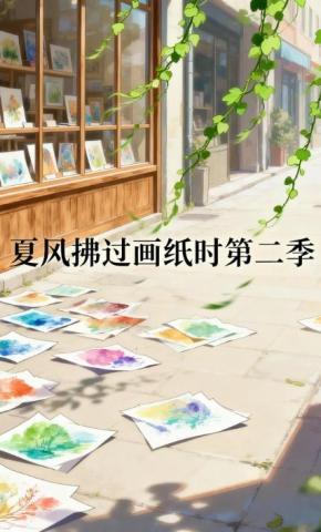 短剧《夏风拂过画纸时第二季》海报