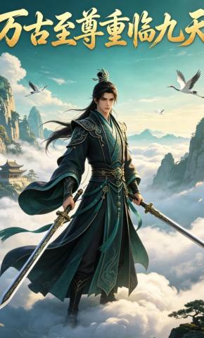短剧《万古至尊重临九天》海报