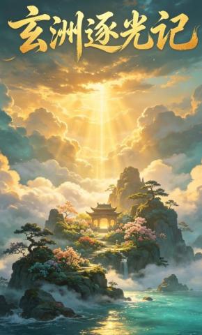 短剧《玄洲逐光记》海报