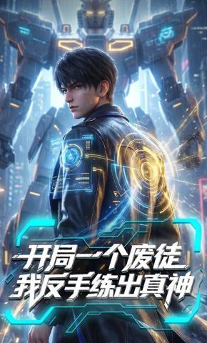 短剧《开局一个废徒，我反手练出真神》海报