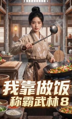短剧《我靠做饭称霸武林8》海报