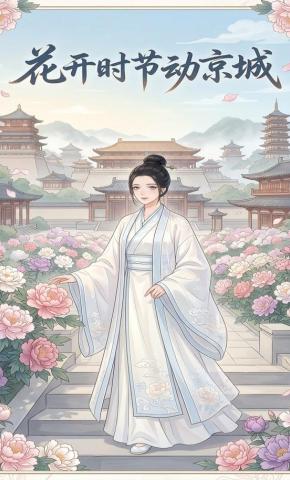 短剧《花开时节动京城》海报
