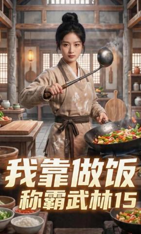 短剧《我靠做饭称霸武林15》海报