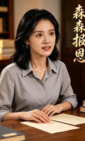 短剧《森森报恩》海报