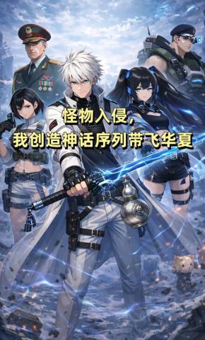 短剧《怪物入侵，我创造神话序列带飞华夏》海报