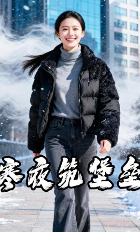 短剧《寒夜筑堡垒》海报