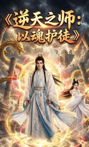 短剧《逆天之师：以魂护徒》海报