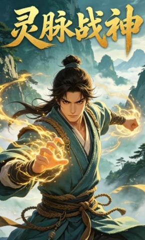 短剧《灵脉战神》海报