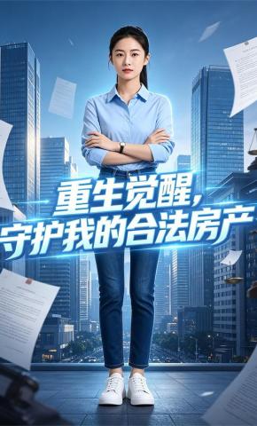 短剧《重生觉醒，守护我的合法房产》海报