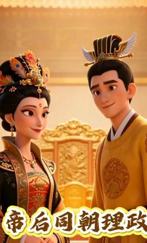 短剧《帝后同朝理政》海报